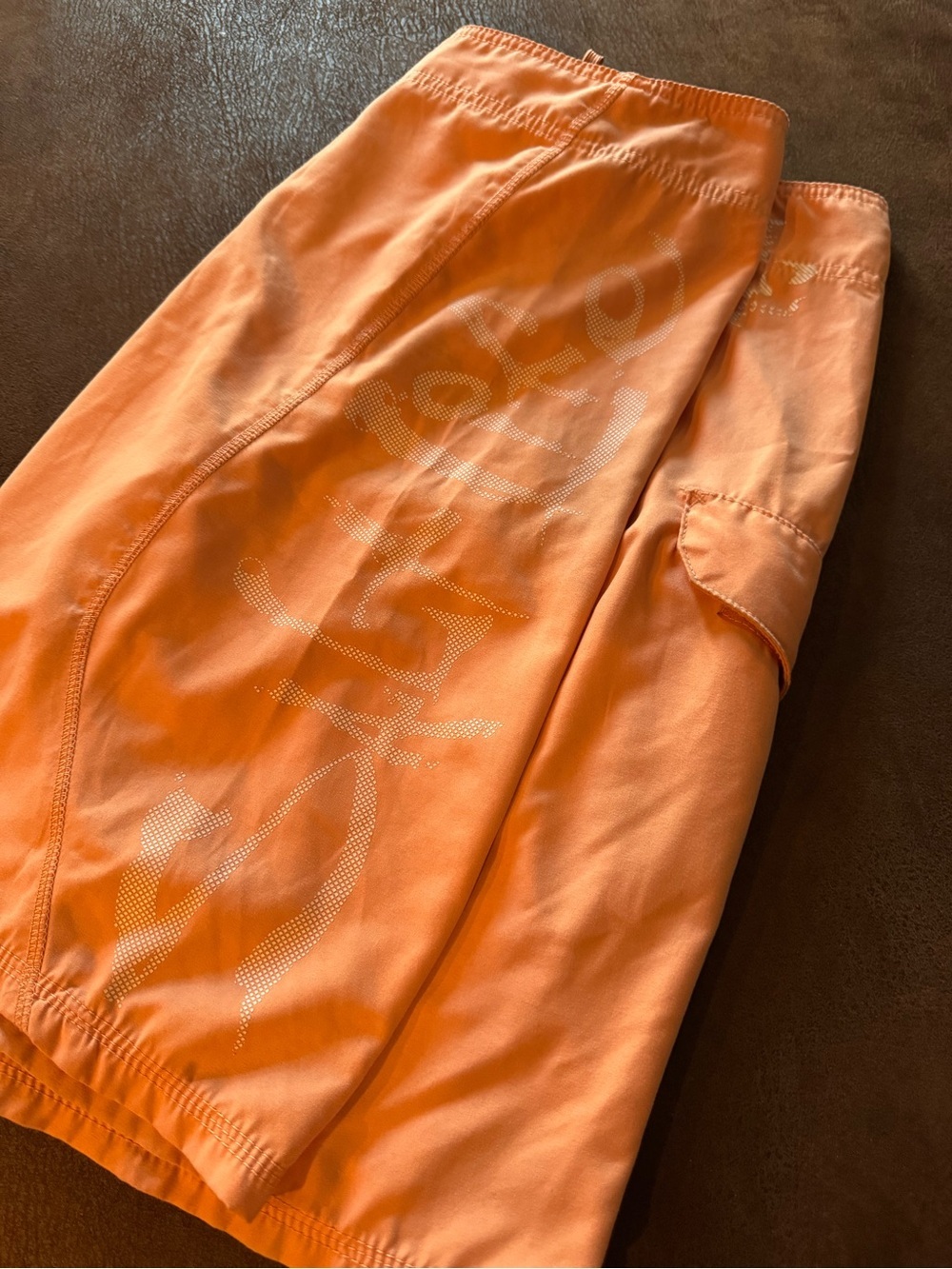 Salt Life Light Orange Unlined Board Shorts Sz 32